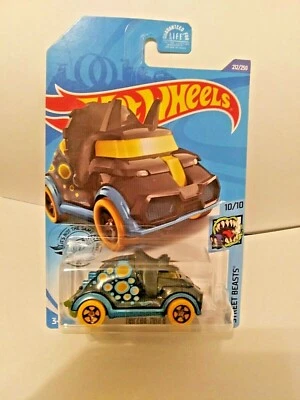 Hot Wheels Tricera-Truck Hidden Treasure Hunt Street Beasts #10/10 Die-Cast Nuevo Foto 1 de 2