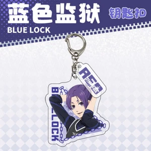 BLUE LOCK Mikage Reo Pendant Keychain Accessory Animation Gift Cute Collect Key - Picture 1 of 2