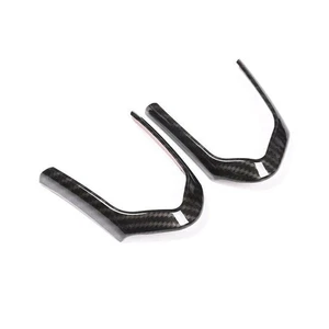 Carbon Fiber M Sport Steering Wheel Button Frame Trim ABS For BMW 3 5 M Series - Imagen 1 de 8