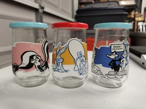 Lote de 3 tarros de gelatina Welch's Looney Tunes Collector Series de colección - Imagen 1 de 15