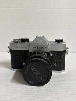 Винтажная пленочная камера Yashica 35 мм SLR - TL Electro XL с чехлом - Изображение 1 из 4