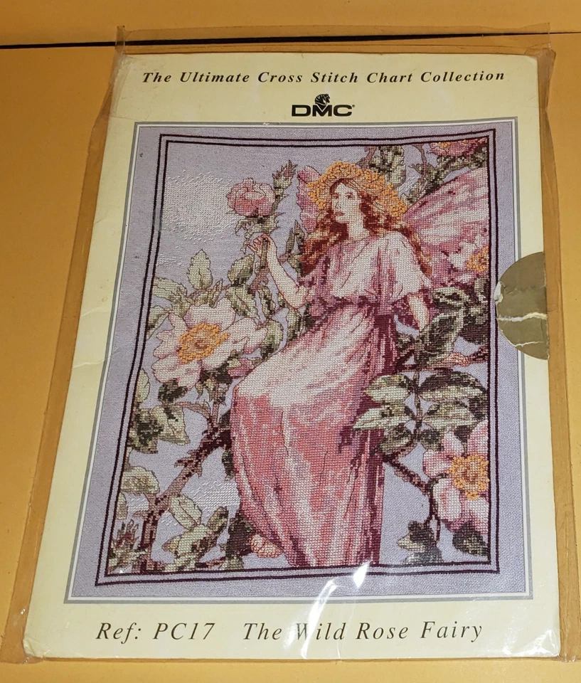 DMC The Wild Rose Fairy - The Ultimate Cross Stitch Collection - Chart Only PC17 - Image 1 of 2