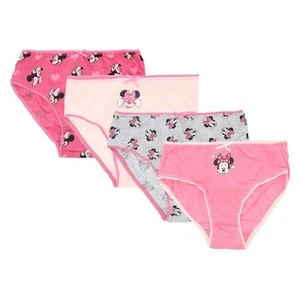Textiel Trade Girl's Disney Minnie Mouse Briefs (4 Pack) - Picture 1 of 6