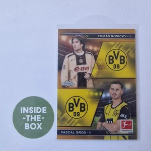 Rosicky Groß Dortmund Topps Chrome Bundesliga BVB Borussia History Dual Gold /50 - Picture 1 of 1