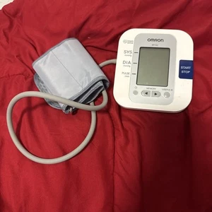 Omron BP742N Upper Arm Blood Pressure Monitor arm cuff Tested & Works - Imagen 1 de 5