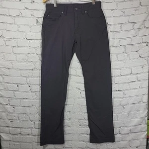 Prana Breathe Born From The Experience Hiking Outdoor Pants Men's Sz 30 Gray - Picture 1 of 11