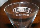 Smiroff Citrus Twist Martini Glass 