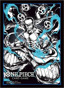 ONE PIECE Official Bandai Card Sleeves Set 5 Enel 70 Sleeves SEALED NEW - Picture 1 of 1