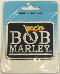Bob Marley Iron-On Patch (pa304) - Foto 1 di 2