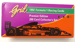 Fórmula 1 F1 1992 Grid Racing Cards Juego Completo Tarjeta de Novato Michael Schumacher - Imagen 1 de 5