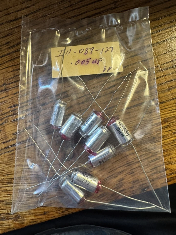 10 uds. Película de poliestireno condensador de audio RADIO de colección 0,005 UF NPC 773 envío gratuito Foto 1 de 4