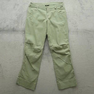 Athleta Activewear Damenhose Größe 8 grün Performance Nylonmischung zum Hochkrempeln - Bild 1 von 15