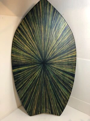Beautiful Hand-Made Hand-Painted Skimboard - 43" x 24" - For play or display - Image 1 of 2