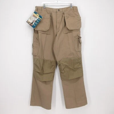Calça de trabalho Blaklader 1630 marrom 38 X 32 masculina cordura bolsos utilitários vestuário de trabalho - Imagem 1 de 4
