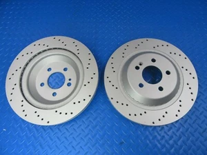 Rotores freno trasero Mercedes Clase S S550 S550e TopEuro #9240 - Imagen 1 de 5