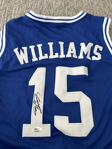 Mark Williams Signed Duke Blue Devils Jersey PSA DNA Authentic Autograph Hornets - Picture 1 of 3