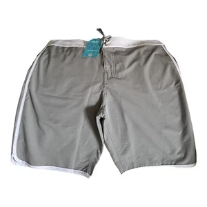 Men's UV Skins Board Shorts Swim Trunks Size 40 Gray UPF 50+ Protection - Picture 1 of 4