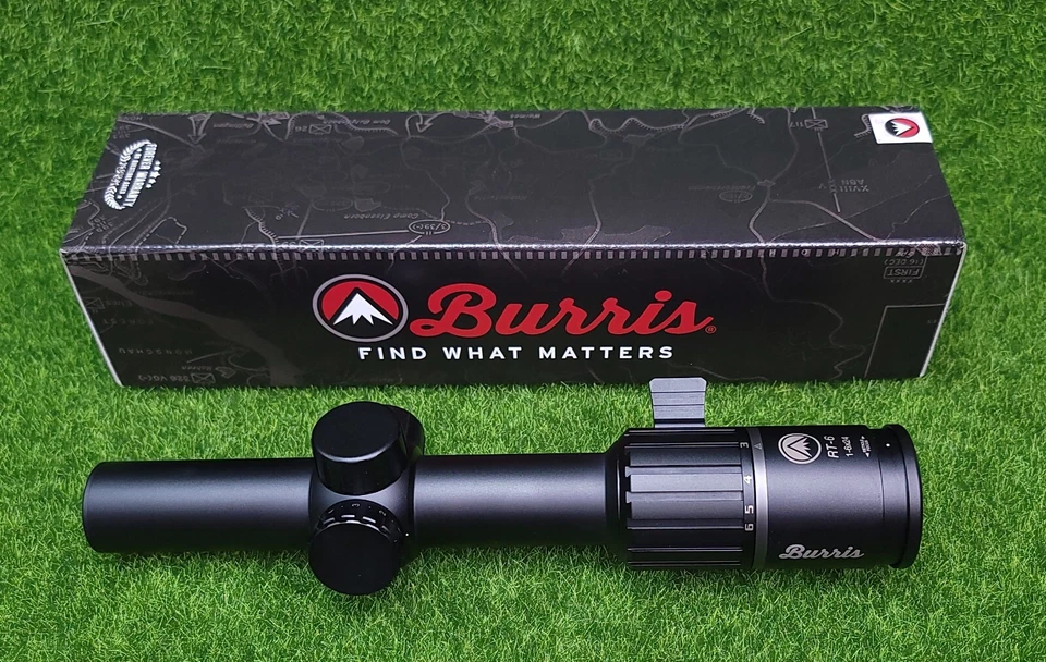 Mira para rifle Burris RT-6 1-6x24 mm con retícula balística, negro mate - 200472 Foto 1 de 4
