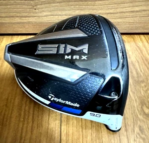TaylorMade SIM MAX 9.0 degree Driver Head Only RH 1W Right Handed - Picture 1 of 4