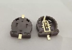 10 piezas Batería 3V Botón Celda Soporte Zócalo Clip Estuche SMD Montaje Portátil CR1220 - Imagen 1 de 5