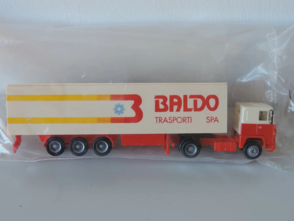 Albedo/Herpa ?? H0 1:87 - Tir Scania 111 Baldo Trasporti - Immagine 1 di 1