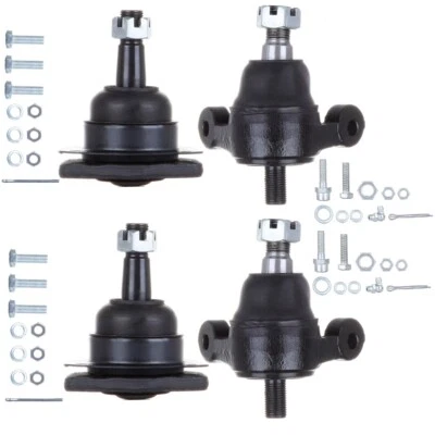 Kit de suspensión de rótulas delanteras superiores e inferiores de 4 piezas para Chevrolet Impala 1959-1970 Foto 1 de 4