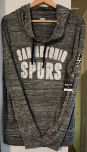 NEW San Antonio Spurs Women’s Pullover Hoodie Size X-Large Gray Sweater - Picture 1 of 6