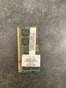 446495-001 HP 1GB DDR2 SoDimm Non ECC PC2-5300 667Mhz Memory - Picture 1 of 2
