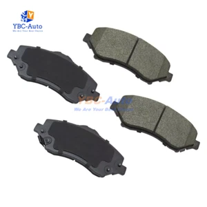 Front Ceramic Brake Pad Kit for Jeep Wrangler Dodge Grand Caravan Journey 3.6L - Picture 1 of 8