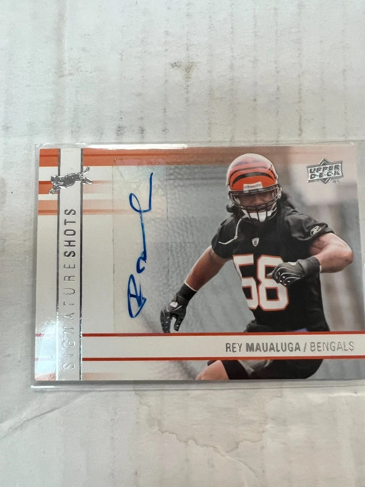 Rey Maualuga 2009 Upper Deck Football Rookie Auto #SS-RM NrMt - Image 1 of 1