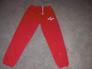 Vintage 90s OHIO STATE BUCKEYES red Signal Sports SWEATS Sweat Pants men's XL
