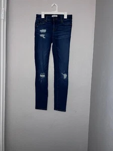 Loft Women Modern Skinny Distressed Jeans Size 24/00 - Picture 1 of 9