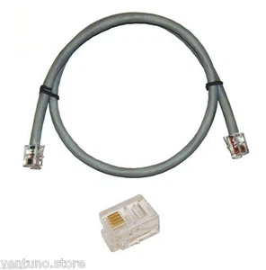 TELEFONKABEL xDSL GLASFASER RJ11 CAT 6 6P2C FÜR FASTWEB FASTGATE MT. 0,50-20 - Bild 1 von 1