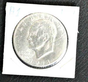 DOLLARO EISENHOWER 1971 LEGGERMENTE CIRCOLATO MOLTO PULITO E BRILLANTE - Foto 1 di 2