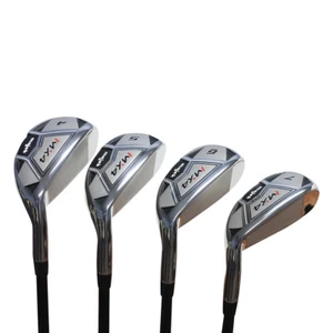 Mens Majek MX4 Hybrid Iron Set (#4-7) Regular Flex Graphite Shaft Rescue Clubs - Picture 1 of 12