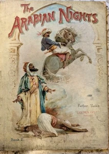Arabian Nights Father Tuck’s Golden Gift Series Book 2 Victorian Era Numbered - Picture 1 of 9