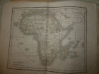   CARTE Afrique  Delamarche 1831