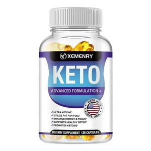 Keto-Apfelessig - Gewichtsverlust, ketogener Kohlenhydratblocker erweiterte - Bild 1 von 14