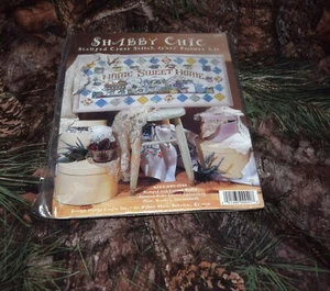 SHABBY STITCH 9940 HOME SWEET HOME 13X27 STEMPEL Kreuzstich-Set versiegelt neu im Karton Quilt - Bild 1 von 3