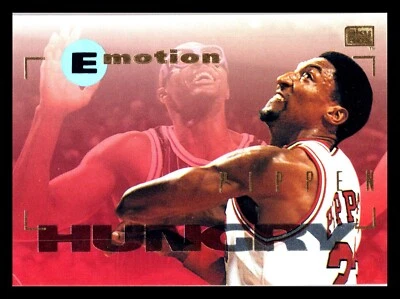 1995 Skybox Emotion - #13 Scottie Pippen Chicago Bulls - Image 1 of 2