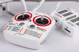 Sticker Set ID Marking Decal Red for DJI Phantom 4 Drone - Picture 1 of 5