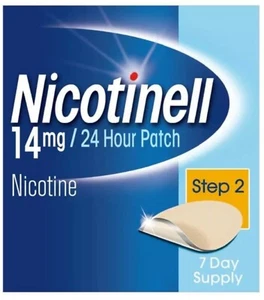 3 Weeks (21) NICOTINELL patches STEP 2 (14mg) - Long Expiry - Picture 1 of 1