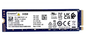Kingston SSD 512GB M.2 NVMe Gen4 2280 - Bild 1 von 2
