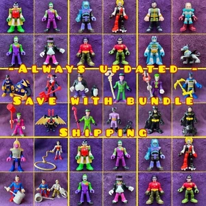 Imaginext Batman Action Figures with Accessories Bundle Postage - Picture 1 of 44