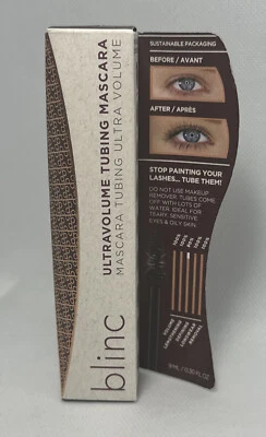 Blinc - UltraVolume Tubing Mascara Ultra Volume Nero Noir 9 ml / 0,30 oz Occhio - Immagine 1 di 4