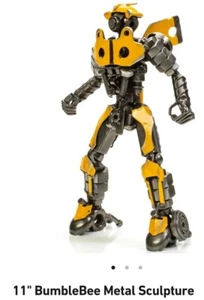 Transformers Bumblebee 11 inch Handmade Metal Sculpture Metal Art Productions - Picture 1 of 3