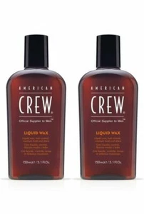 American Crew  Liquid Wax Medium Hold and Shine 5.1oz (Pack of 2) NEW! - Picture 1 of 1