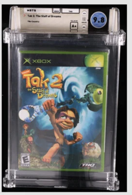 9,8 A+ ¡EXCELENTE POP!  Tak 2: The Staff of Dreams Xbox WATA NO VGA CGC MEJOR CALIFICADO Foto 1 de 4