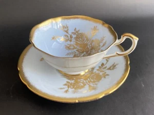 Paragon Bone China Teacup Saucer Gold Chintz  AS IS - Bild 1 von 7