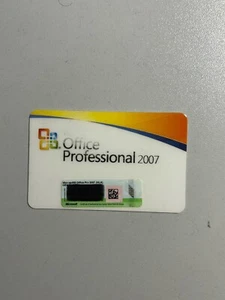 MS Office 2007 Professional MLK Vollversion deutsch inkl.Access 2007 - Bild 1 von 1